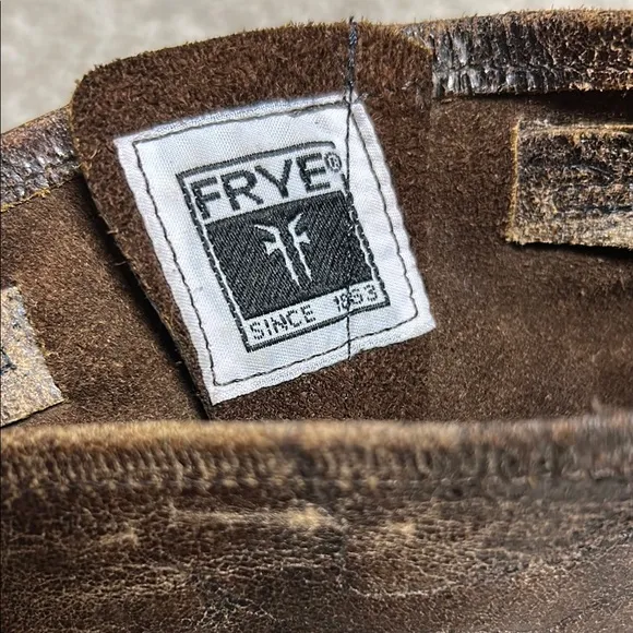 Frye Veronica Distressed Finish moto boots size 9.5