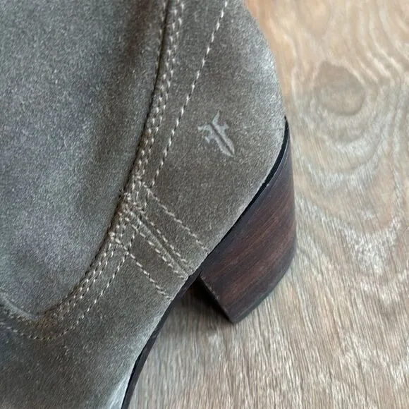 FRYE SUEDE LUCINA SLOUCH BOOT SIZE 7 KNEE HIGH OR OVER THE KNEE EEEUC