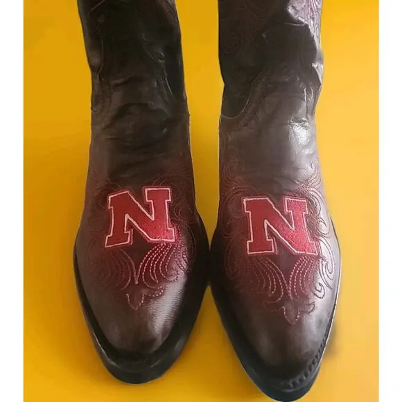 Gameday Women's Western Boot University of Nebraska Cornhuskers Sz 5.5 NEW NWT