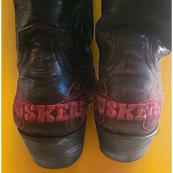 Gameday Women's Western Boot University of Nebraska Cornhuskers Sz 5.5 NEW NWT
