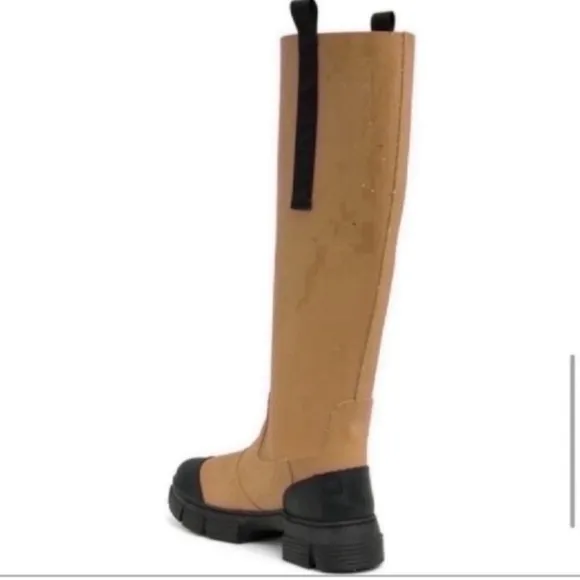 GANNI Country Tall Lug Sole Boot 8 / 38