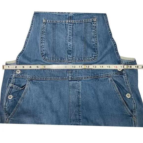 GAP Y2K Denim Overalls – Spring 2000 Vintage, Size Large