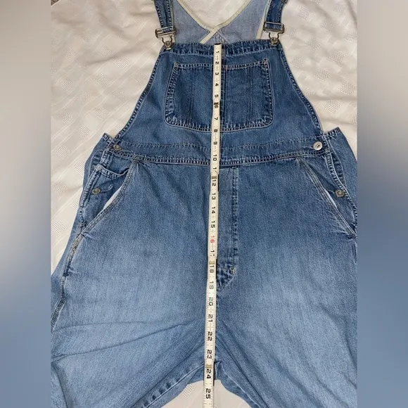 GAP Y2K Denim Overalls – Spring 2000 Vintage, Size Large