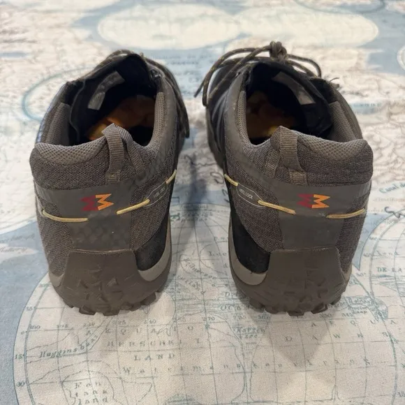 Garmont Sticky Stone Gtx Heel Lock Vibram Men Hiking Shoe Dark Gray Black Sz 11