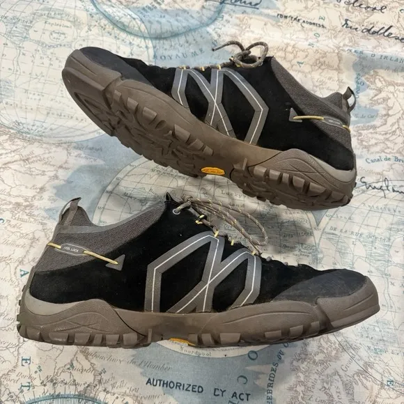 Garmont Sticky Stone Gtx Heel Lock Vibram Men Hiking Shoe Dark Gray Black Sz 11