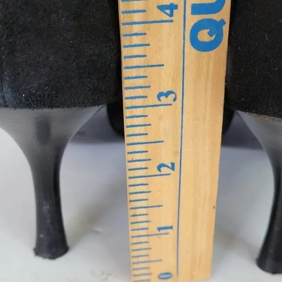GCI Collezione Grant Tall Shaft Black Stiletto Boots Womens Size 6