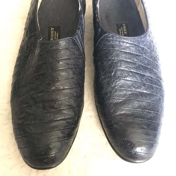 Genuine Ostrich Handmade Vogue Regency Shoes 9