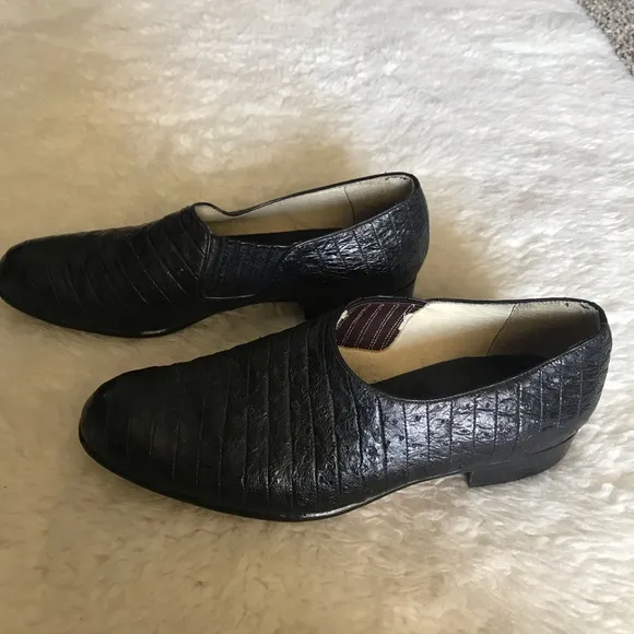 Genuine Ostrich Handmade Vogue Regency Shoes 9