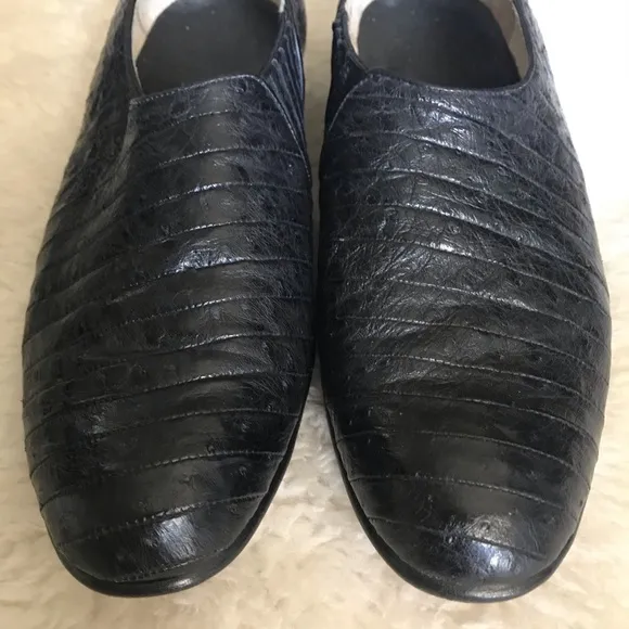 Genuine Ostrich Handmade Vogue Regency Shoes 9