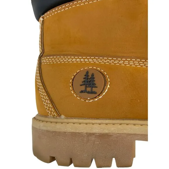 G.H. Bass &amp; Co. Mens Synthetic Upper Tan Lace-Up Boots Size 10 Fillmore 7937 EUC