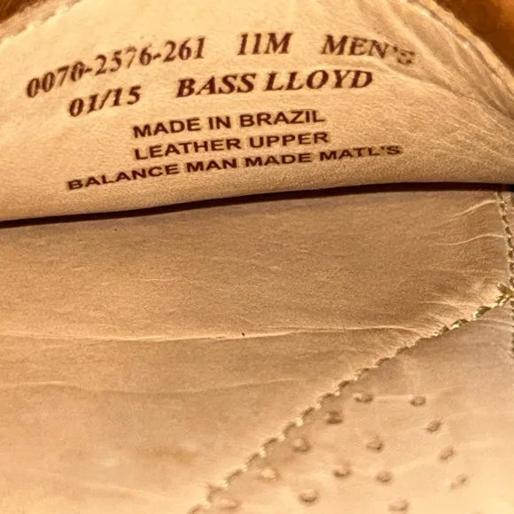G.H. Bass &amp; Co. Slip On Leather Tassel Driver Loafer Shoes