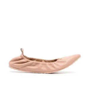 Gianvito Rossi Peach Leather Ballet Flat (EUR 41.5)