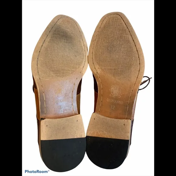 Giovanni “Florence” Leather Modified Wing Tip