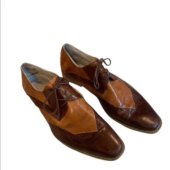 Giovanni “Florence” Leather Modified Wing Tip