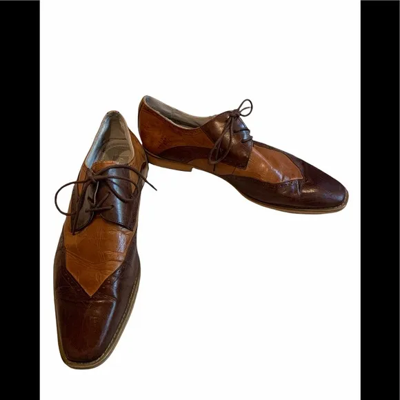 Giovanni “Florence” Leather Modified Wing Tip