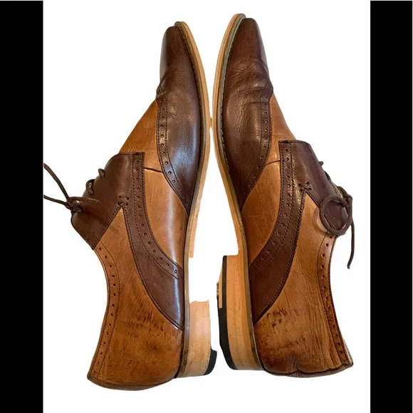 Giovanni “Florence” Leather Modified Wing Tip