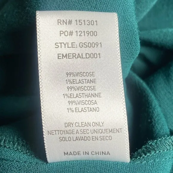 GOOD AMERICAN Emerald Green &amp; White Satin Bomber Jacket, Size 1