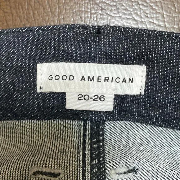 Good American X Calik Denim Always Fits Good legs dark wash jeans size 20-26