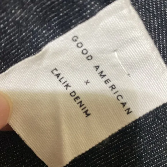 Good American X Calik Denim Always Fits Good legs dark wash jeans size 20-26