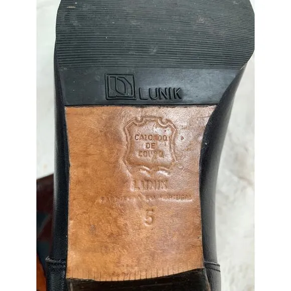 Gorgeous Genuine Leather Cowgirl Boots Made In Portugal Size 5