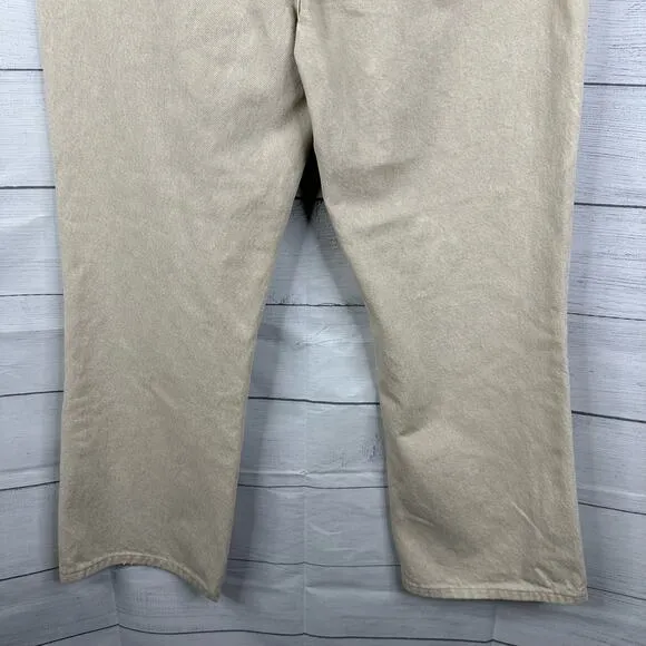 Grlfrnd Womens size 29 High Rise Cropped Bootcut The Melanie Montana