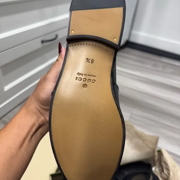 Gucci men’s shoes, size 8.5Never worn, brand new, still in box.