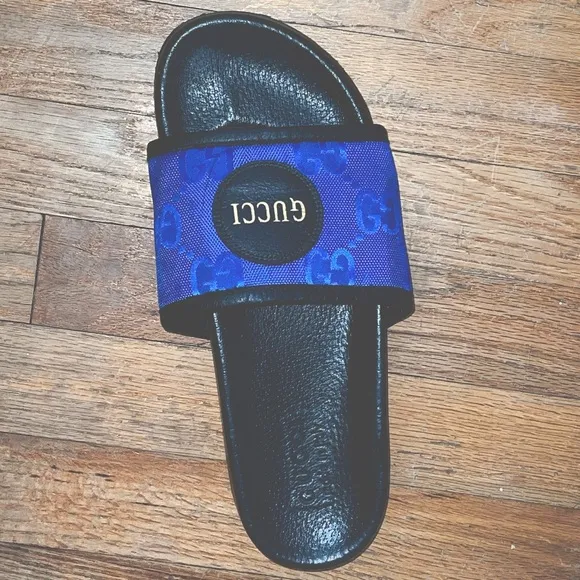 Gucci Off Grid Leather Slides