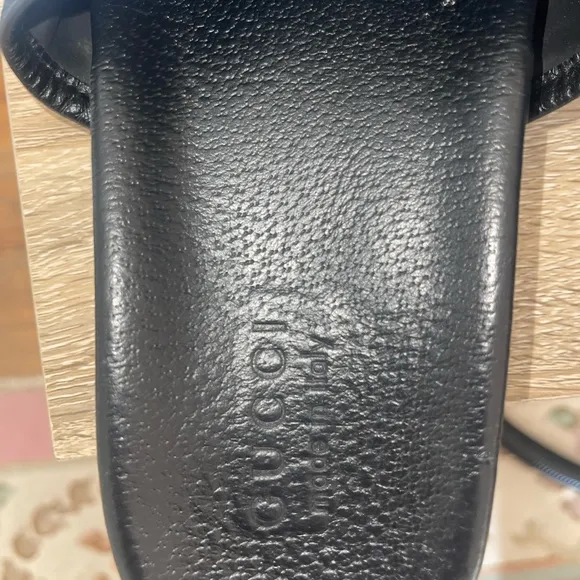 Gucci Off Grid Leather Slides