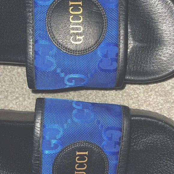 Gucci Off Grid Leather Slides
