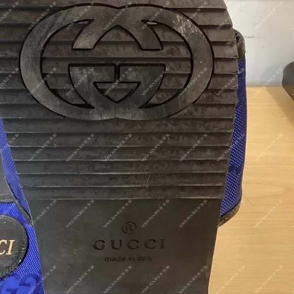 Gucci Off Grid Leather Slides