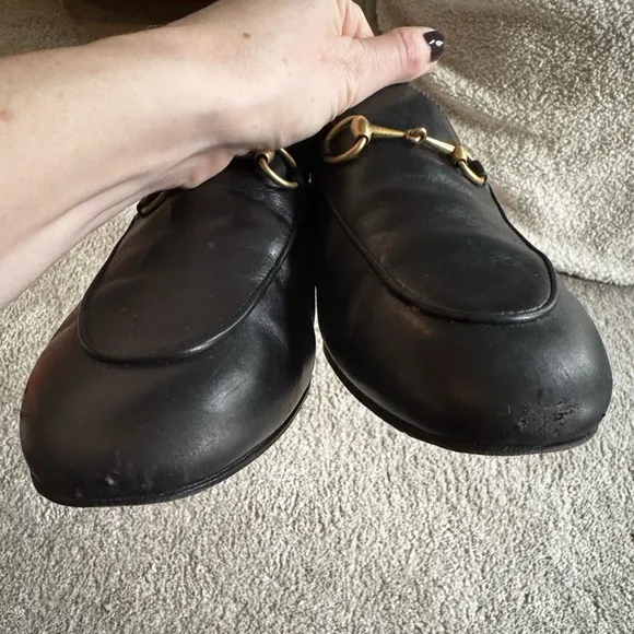Gucci Women's Princetown Mules 100% Authentic