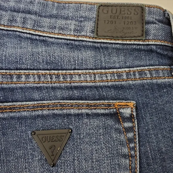 Guess 1981 Beverly- skinny embroidered side jeans Size 29