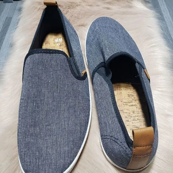 H&amp;M Men's slip-on loafer shoes