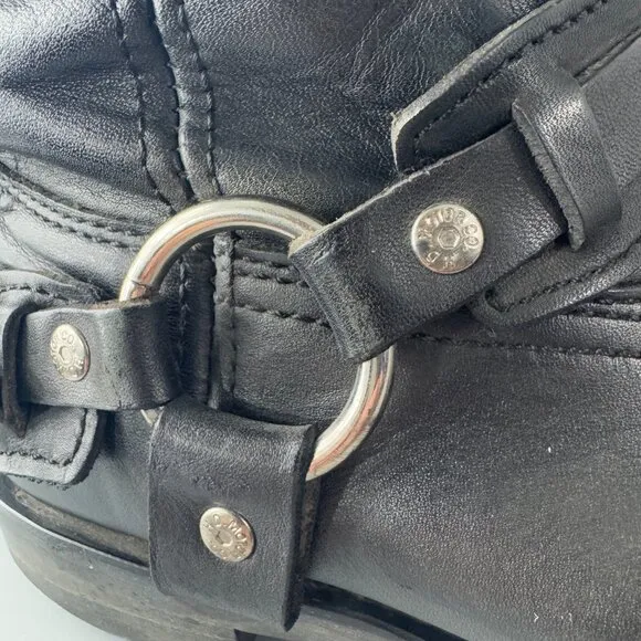 Harley-Davidson Boots: Men's Slip-On Motorcycle Boots, Size USA 10