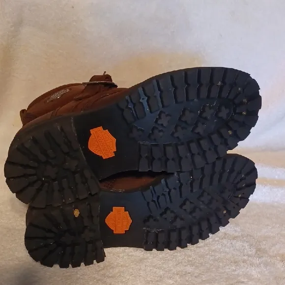 Harley-Davidson  Brown Leather Boots Women's Size 9