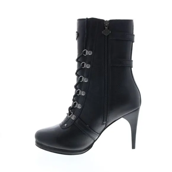Harley-Davidson Womens Chesterton Black Boots. NIB. Size 9.5