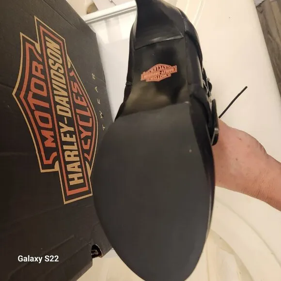Harley-Davidson Womens Chesterton Black Boots. NIB. Size 9.5