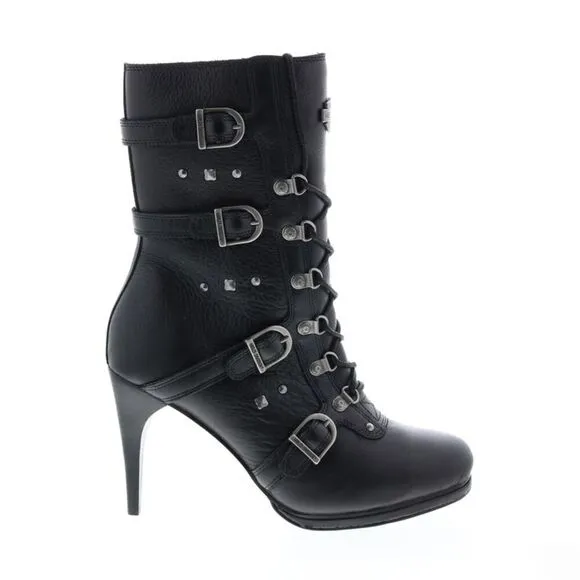 Harley-Davidson Womens Chesterton Black Boots. NIB. Size 9.5