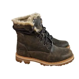 Harley-Davidson Women's Clearfield Combat Boots Brown Size 6.5M Ankle