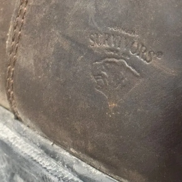 Herman Survivor Leather Work Boots Waterproof Steel Toe-Size 13