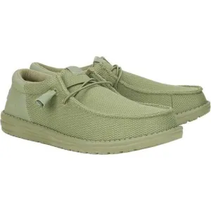 Hey Dude Wally Funk Mono 40011-337 Men's Olive Green Slip-On Casual Shoes NR9590