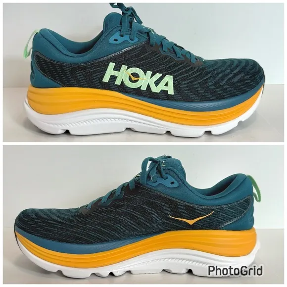 Hoka M Gaviota 5 Mens 11D X-Wide Shadow Dusk Teal 1127929DLSh New