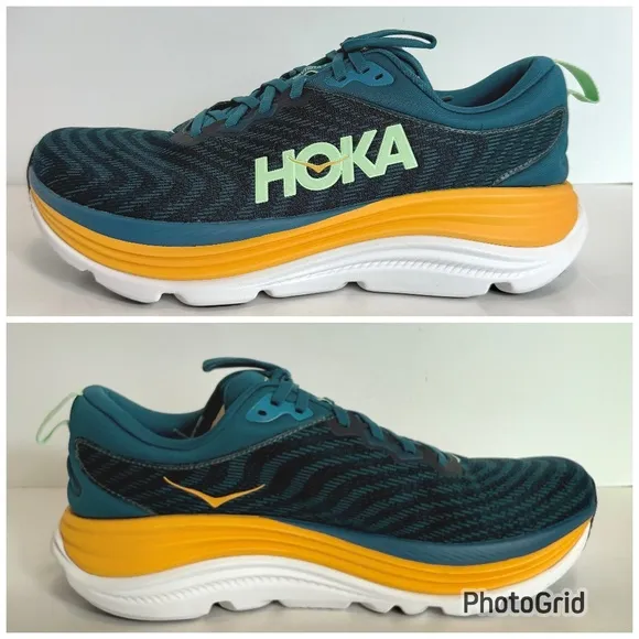 Hoka M Gaviota 5 Mens 11D X-Wide Shadow Dusk Teal 1127929DLSh New