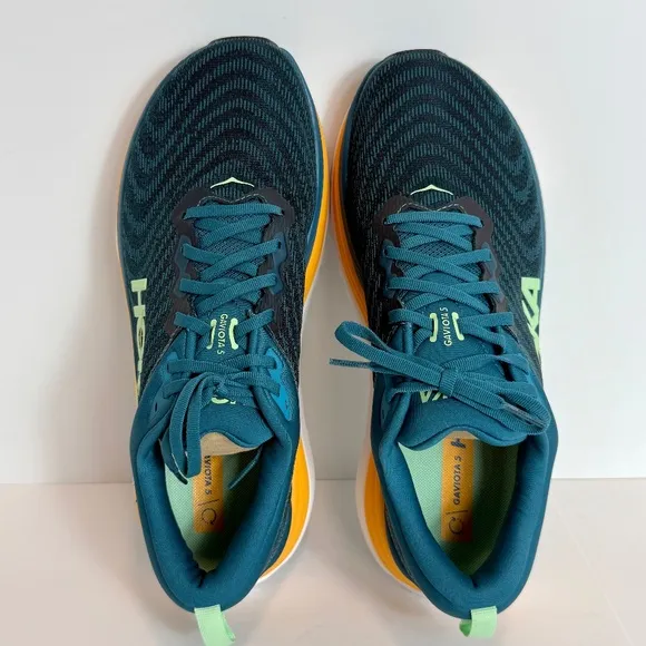 Hoka M Gaviota 5 Mens 11D X-Wide Shadow Dusk Teal 1127929DLSh New