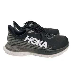 Hoka Mach 5 Wide Women’s Running Shoes Size 9.5 D Black White 1136678