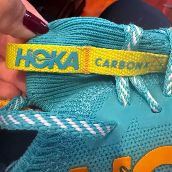 Hoka One Carbon X 3 Sneakers Men's Size 11B Running Shoes 2 Tone Color 1123193