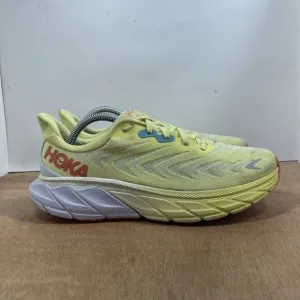 Hoka One One Arahi 6 Women Size 11 Yellow Athletic Running Shoes