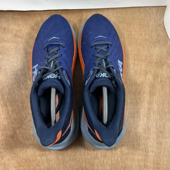 Hoka One One Challenger ATR 7 Mens Size 12.5 Blue Trail Running Shoes Sneaker