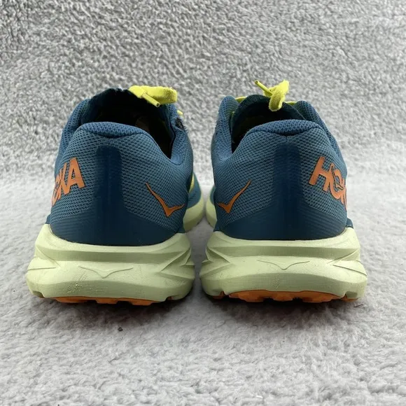 Hoka One One Zinal Trail Running Shoes Mens 11.5 D Yellow Gorpcore Outdoor Train