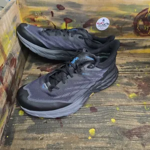 Hoka Speedgoat 5 GTX Spike Men’s 13 D Black Outdoor Hiking Shoes 1133550/BBLC